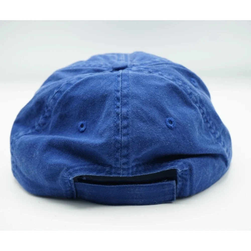 Disney Parks Monsters Inc University MU Adult Strapback Blue Baseball‎ Cap Hat